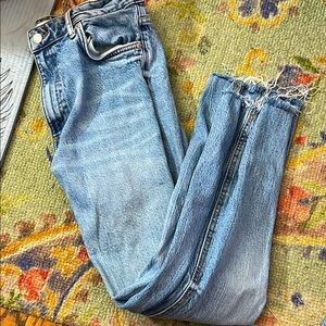 Zara Classic Blue Denim Jeans size: 10